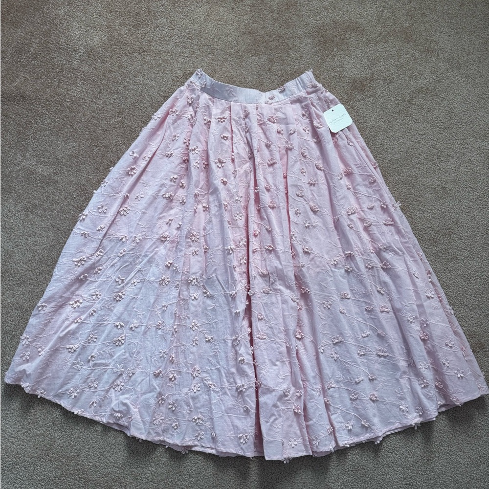 Altar'd State Stacey Embroidered Midi Skirt - Picture 2 of 8